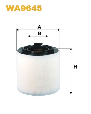WA9645 WIX FILTERS Фільтр повітряний