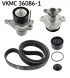 SKF VKMC 36086-1 Водяний насос+ зест клинового ременя 7pk vkmc 36086-1