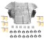 Rezaw-Plast 1341340080 JUMPER DUCATO BOXER від 2006 ЩИТОК ДВИГУНА ЗАПОНКИ