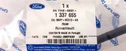 Ford OE НАДЛИШКИЙ ШЛАНГ ОХОЛОДЖУЮЧОЇ РІДИНИ FIESTA 2001-08 1337655 _ 5S6Y-8C012-BB