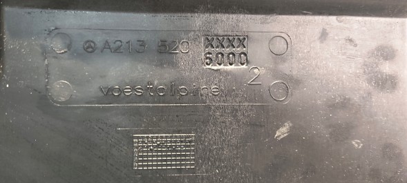 Mercedes-Benz OE A2135206000 MBAP КРИШКА ШАСІ НИЖНЯ ПЛАСТИНА MERCEDES E-CLASS W213 A2135206000