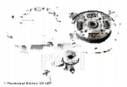 Blue Print ADF123074 Комплект зчеплення з вижимним підшипником adf123074 blue print