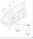Nissan OE Nissan заводська комплектація 47945JD00A czujnik kąta skrętu