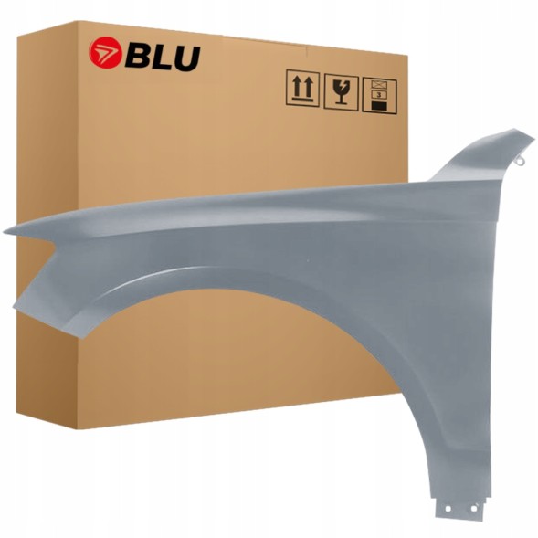 311946318 BLU Крило переднє ліве сріблясте AUDI Q5 8R LX7R 08-16 оцинковане MonsunGrau