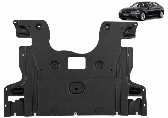 PC 51 75 8 035 943 BMW3+SPIN ЗАХИСТ ДВИГУНА ПІД ДВИГУН BMW 7 СЕРІЇ F01 / F02 XDRIVE пакет M + КРІПЛЕННЯ