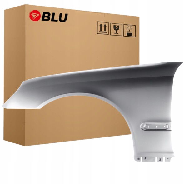17950619 BLU Бризковик MERCEDES C W203 744 лівий сріблястий 00-07 передній BrillantSilber