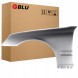17950619 BLU Бризковик MERCEDES C W203 744 лівий сріблястий 00-07 передній BrillantSilber