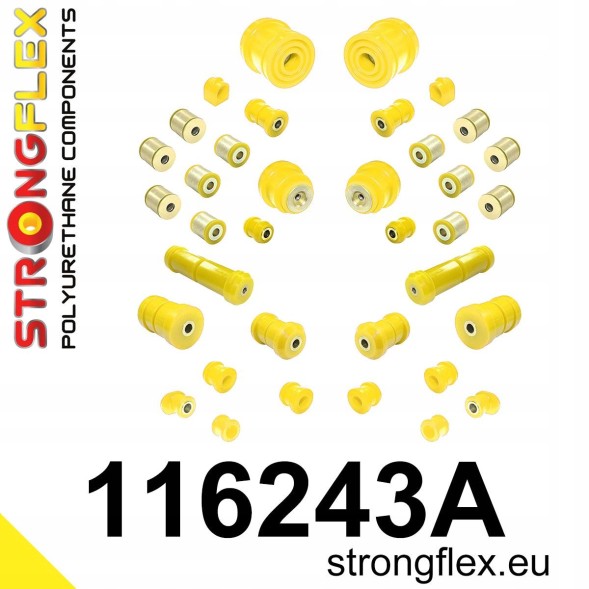 Strongflex 5902553530254 Комплект спортивної підвіски - Mercedes E-клас