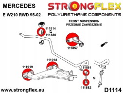 Strongflex 5902553530254 Комплект спортивної підвіски - Mercedes E-клас