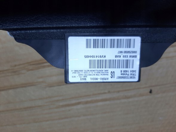BMW OE BMW Z4 E89 НАКОЛІННИК 9141044 ПАСАЖИРА