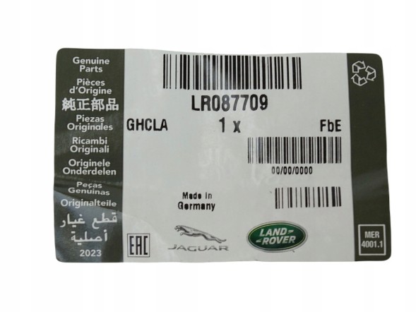 Land Rover OE LR087709 JDE34394 FW935H299AA, FW93=5H299-AA FW935H299A FW93=5H299-A Датчик тиску вихлопних газів RANGE ROVER LR087709 3.0 дизель