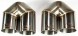 WLM Customs WLM-CH2x63 Подвійний наконечник вихлопу wlmcustoms y-pipe 2х63,5