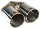 WLM Customs WLM-CH2x63 Подвійний наконечник вихлопу wlmcustoms y-pipe 2х63,5
