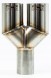 WLM Customs WLM-CH2x63 Подвійний наконечник вихлопу wlmcustoms y-pipe 2х63,5