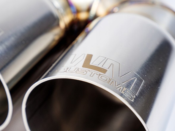 WLM Customs WLM-CH2x63 Подвійний наконечник вихлопу wlmcustoms y-pipe 2х63,5