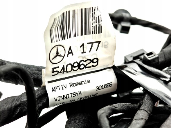 Mercedes-Benz OE A1775409629 ПРОМІНЬ КАБЕЛЬ ДАТЧИКІВ ПАРКУВАННЯ PDC ПЕРЕДНІЙ MERCEDES A-КЛАС W177 A45 AMG