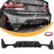 Китай Dyfuzor Dokładka Zderzaka M Performance BMW G20 G21 LCI Дифузор BMW G20 G21 LCI Накладка заднього бампера Чорний Блиск M Пакет МП