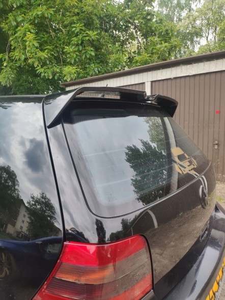 Китай GOLF 4 LOTKA SPOILER DOKŁADKA CZARNY POŁYSK Спойлер чорний глянцевий для легкових автомобілів