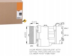NRF PRO/32033 NRF Компресор кондиціонера vw sd7v16 golf sharan passa + асистент зіткнення #34