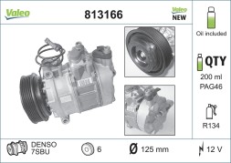 813166 VALEO Компресор кондиціонера
