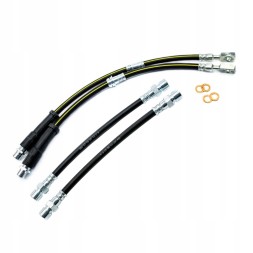 PiterParts 11212130001 Przewody hamulcowe miedziane elastyczne przód tył OPEL Astra G bębny гальмівні дроти жорсткі та гнучкі