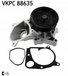 SKF VKPC 88635 Водяна помпа (насос охолодження)