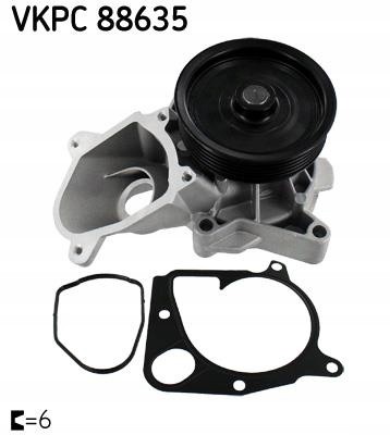 SKF VKPC 88635 Водяна помпа (насос охолодження)