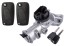 Китай 5906884824655 ЗАМОК З КОНТАКТНИМ КЛЮЧЕМ НА 5 ПІН 4 КЛЮЧІ PEUGEOT BOXER