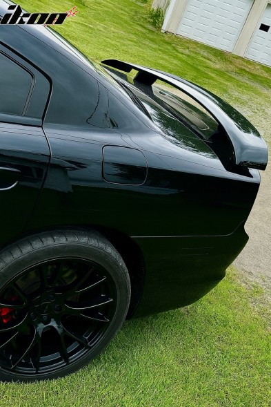 Китай 000-CHAR11-RSGB Спойлер Lotka SRT8 Style – Чорний Глянець DODGE CHARGER 2011-2023