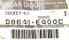Infiniti OE D8640EG00C Наконечник поперечної рульової тяги
