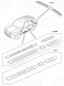 Land Rover OE Декоративна планка багажника Range Rover Sport L320 LR007321 6H3213244AB