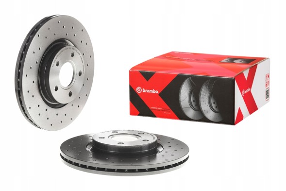 Brembo BRE 09.9468.1X Гальмівні диски brembo 09.9468.1x