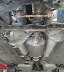 CHINA 97-322 ANT Ford kuga i 2.0 tdci 100kw dpf fap 2008 р. Глушник