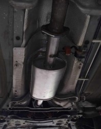 CHINA 97-322 ANT Ford kuga i 2.0 tdci 100kw dpf fap 2008 р. Глушник