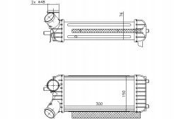 Nissens PRO/96491 NIS Інтеркулер ford c-max ii grand c-max 1.6d 12.10- + помічник зіткнення #34