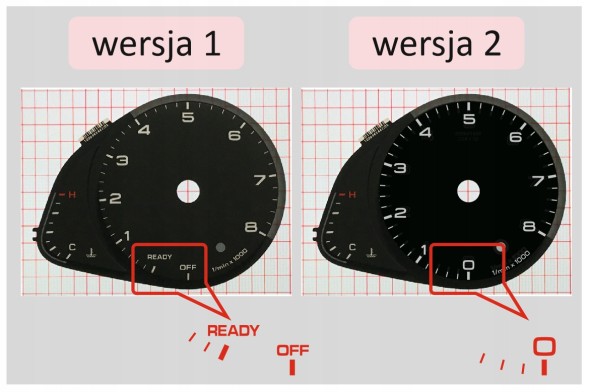 Moman 0089688096611 Audi Q7 II - циферблати спідометра, заміна, прилади з миль/год на км/год для авто з США/Великобританії