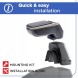 Rati C06363A Підлокітник для Ford Focus III, 2011-2014, Armster2 Grey-Titan