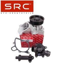 SRC 1151778830S + 1151780581S + 1171778787S НАСОС ВОДЯНИЙ + 2x ТЕРМОСТАТ З КОРПУСОМ BMW E87 E60 E46 E90 E83 E70 M47 M57