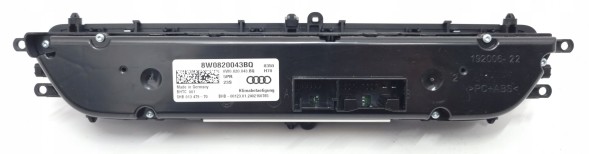 Audi OE Панель припливного кондиціонування повітря опалення audi a4 a5 8w0820043bq