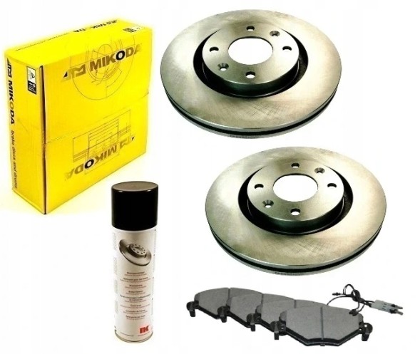 ATM Mikoda ALL8254A Диски колодки датчики CITROEN C5 I , II 2000-2008 ФРОНТ КПЛ 283мм х 26мм