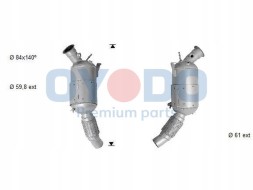 Oyodo 18307797591 ФІЛЬТР ТВЕРДІХ ЧАСТИН BMW 1 06-, 3 04-, 5 06-, X1