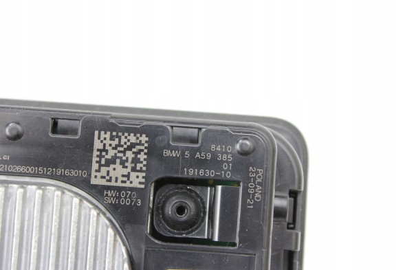 BMW OE 5A59385 -01 ІНДУКЦІЙНИЙ ЗАРЯДНИЙ ПРИСТРІЙ BMW G05 G06 G15 G20 G22 G11