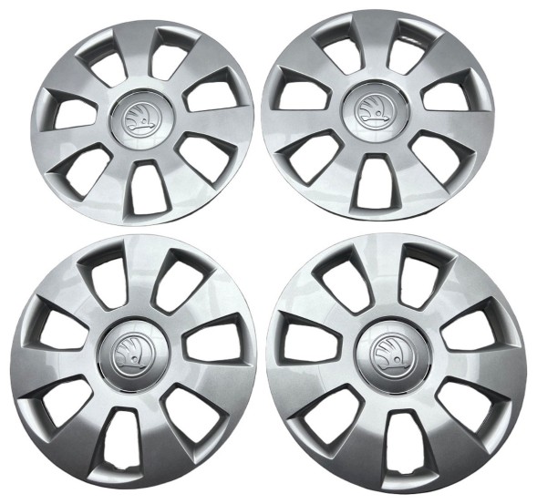 Skoda OE 6V0071454, DWP545076OE Ковпаки комплект ковпаків 14" Skoda Fabia Rapid 6V0071454 Нові оригінальні