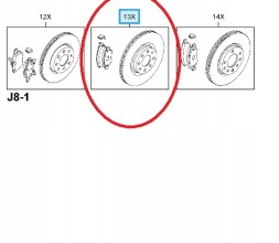 Opel OE 93169289 ГАЛЬМІВНІ ДИСКИ + КОЛОДКИ ПЕРЕДНІ GRANDE PUNTO CORSA D 284ММ оригінальні