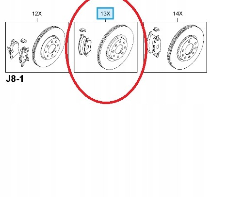 Opel OE 93169289 ГАЛЬМІВНІ ДИСКИ + КОЛОДКИ ПЕРЕДНІ GRANDE PUNTO CORSA D 284ММ оригінальні