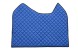V-maxzone Part VIC-128233 Килимки підлоги ЕКО-Шкіра стьобані (3 шт.) Синій для сидіння пасажира