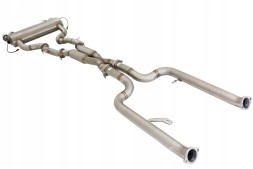 Xforce ESBMG80VKCS Вихлопна система cat-back 3 дюйми з подвійним глушником Varex, BMW M3 M4