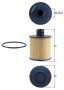 OX779D MAHLE ORIGINAL Фільтр мастил