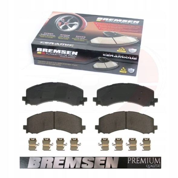 Bremsen RL382X Ford bronco raptor 3,0 v6 2022-2024 гальмівні колодки передні керамічні