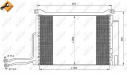 NRF 35787 Конденсатор кондиціонера nrf 35787